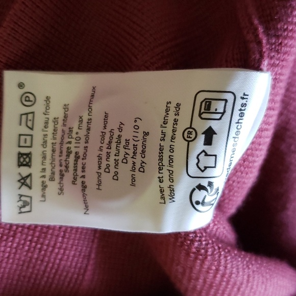 Sezane Betty Cardigan - Rosewood - S - Picture 9 of 13